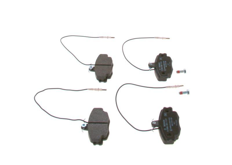 Kit de plaquettes de frein, frein à disque BOSCH 0 986 461 117
