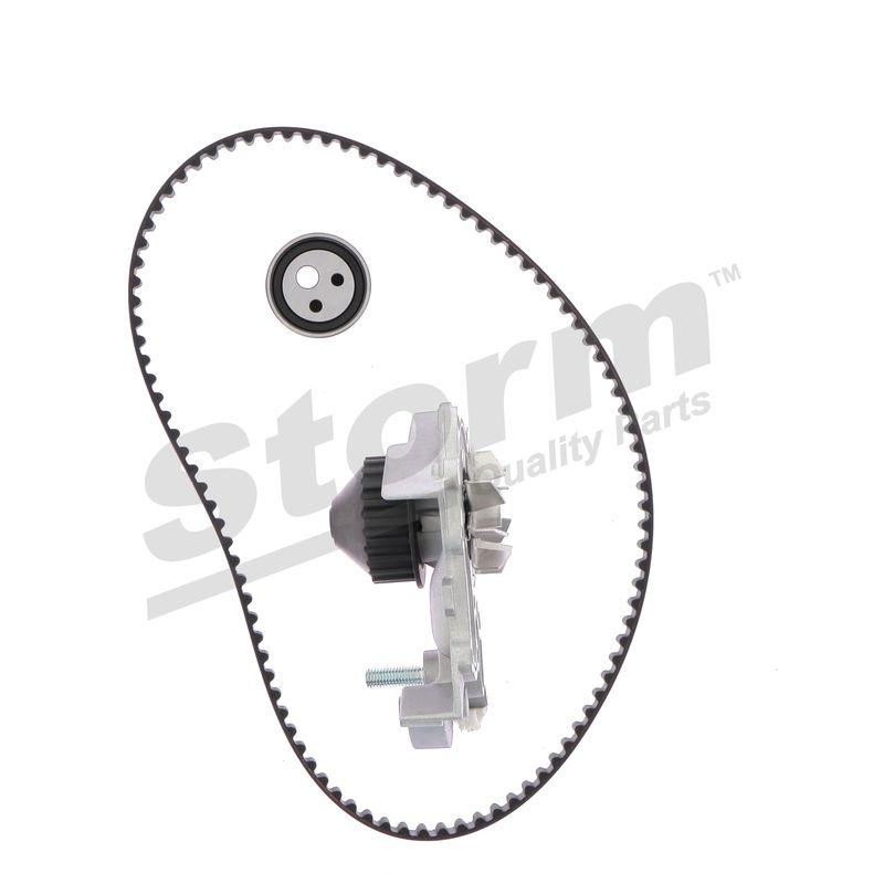Pompe à eau + kit de courroie crantée STORM QUALITY PARTS 5550057KP