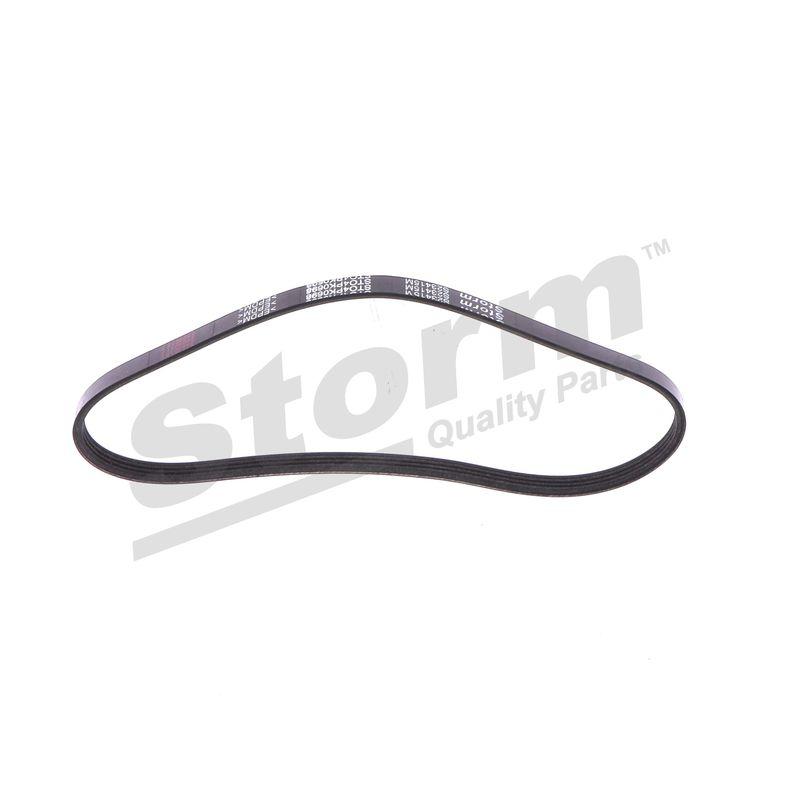 Courroie trapézoïdale à nervures STORM QUALITY PARTS STO4PK0698