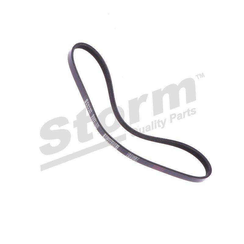 Courroie trapézoïdale à nervures STORM QUALITY PARTS STO4PK0738