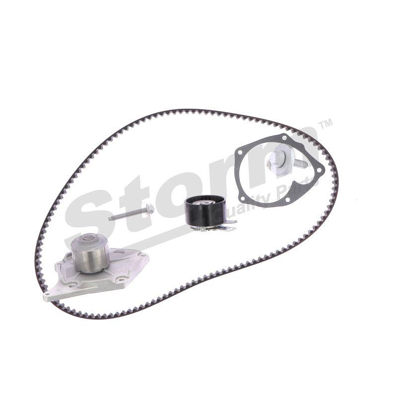 Pompe à eau + kit de courroie crantée STORM QUALITY PARTS 5550578KP