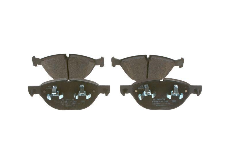 Kit de plaquettes de frein, frein à disque BOSCH 0 986 494 307