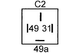 Centrale clignotante BOSCH 0335200041