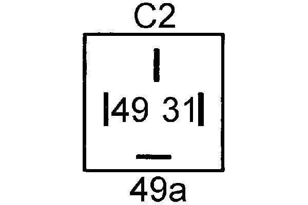Centrale clignotante BOSCH 0335200041