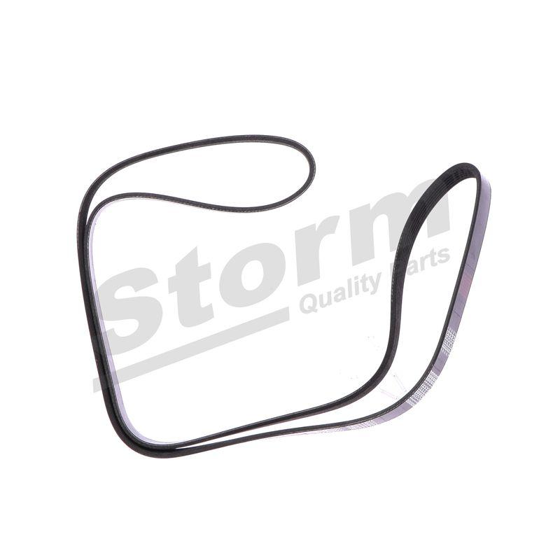 Courroie trapézoïdale à nervures STORM QUALITY PARTS STO6PK1663