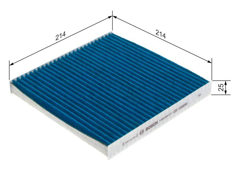 Filtre, air de l'habitacle BOSCH 0986628577