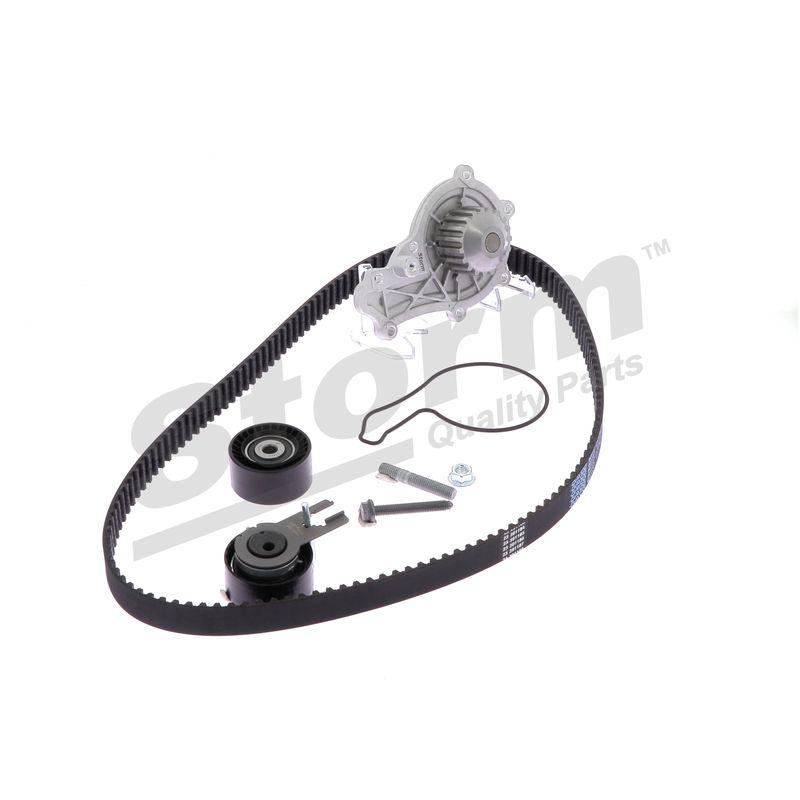 Pompe à eau + kit de courroie crantée STORM QUALITY PARTS 904487KP