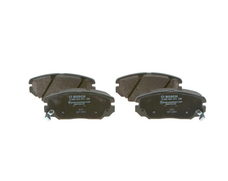 Kit de plaquettes de frein, frein à disque BOSCH 0 986 494 374