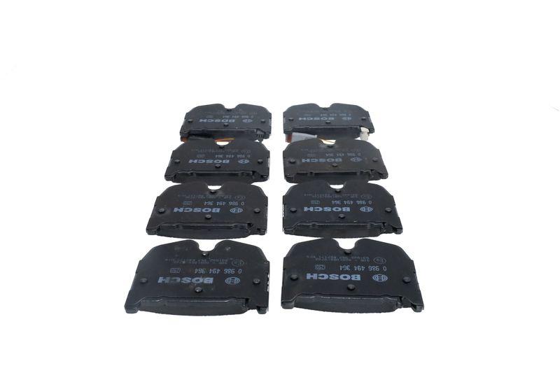 Kit de plaquettes de frein, frein à disque BOSCH 0 986 494 364