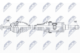 Arbre de transmission NTY NPW-BM-027