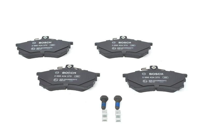 Kit de plaquettes de frein, frein à disque BOSCH 0 986 424 370