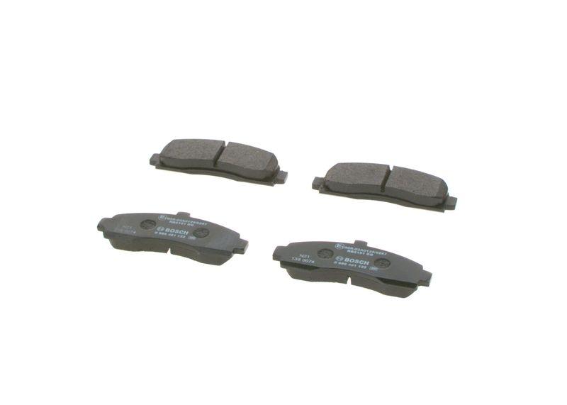 Kit de plaquettes de frein, frein à disque BOSCH 0 986 461 122