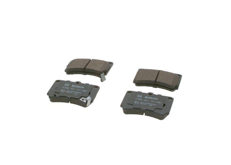Kit de plaquettes de frein, frein à disque BOSCH 0 986 461 141