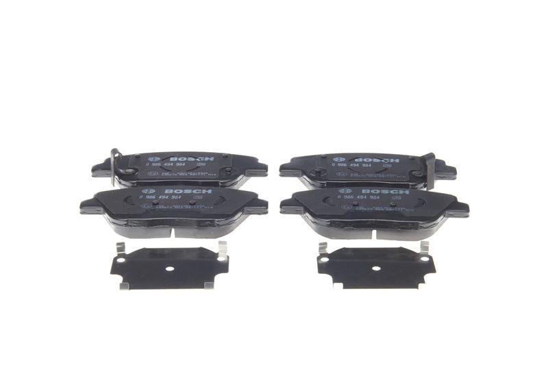 Kit de plaquettes de frein, frein à disque BOSCH 0 986 494 984