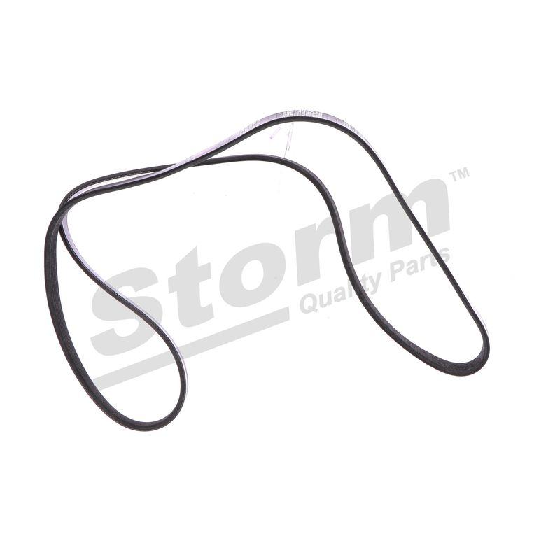 Courroie trapézoïdale à nervures STORM QUALITY PARTS STO6PK1390