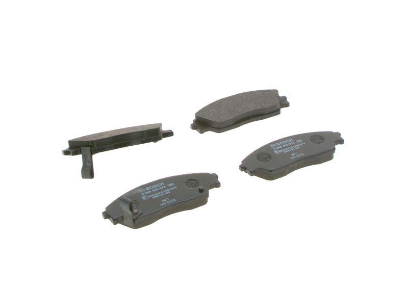 Kit de plaquettes de frein, frein à disque BOSCH 0 986 460 972