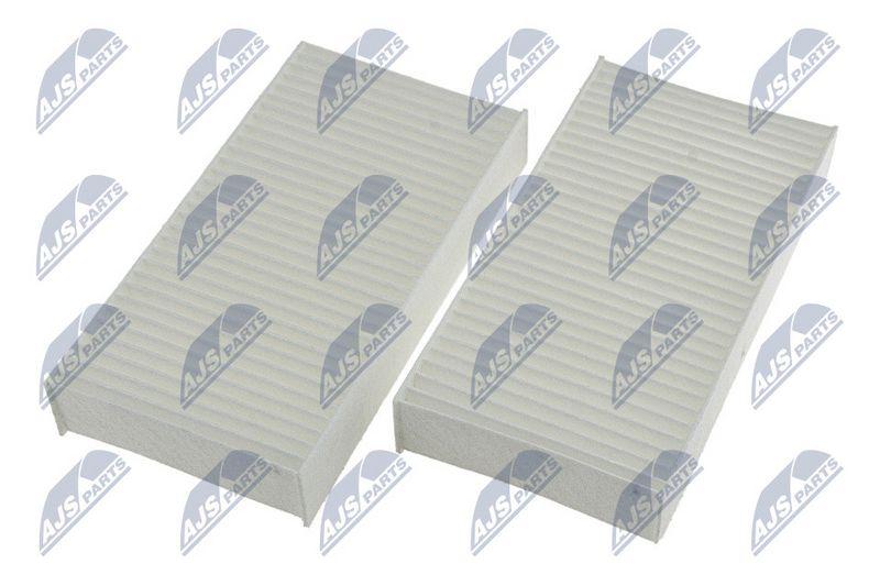 Filtre, air de l'habitacle NTY FCF-HD-002