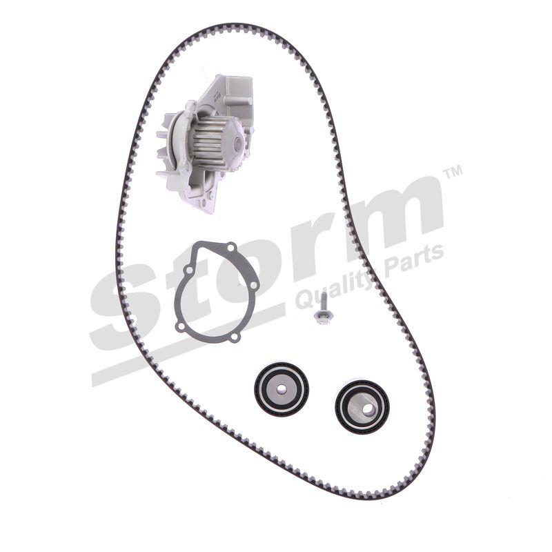 Pompe à eau + kit de courroie crantée STORM QUALITY PARTS 5550567KP