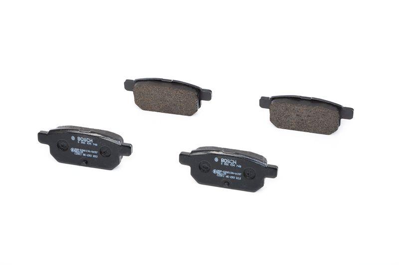 Kit de plaquettes de frein, frein à disque BOSCH 0 986 494 748