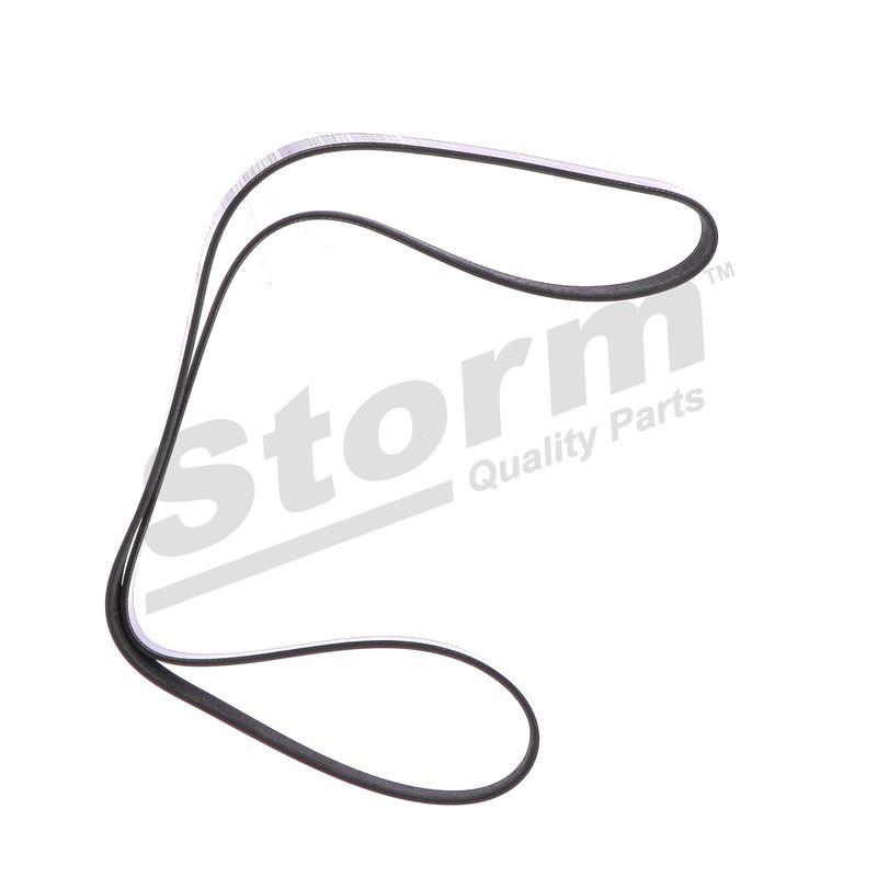 Courroie trapézoïdale à nervures STORM QUALITY PARTS STO6PK1563