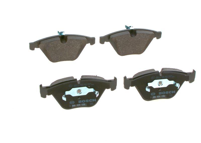 Kit de plaquettes de frein, frein à disque BOSCH 0 986 494 036