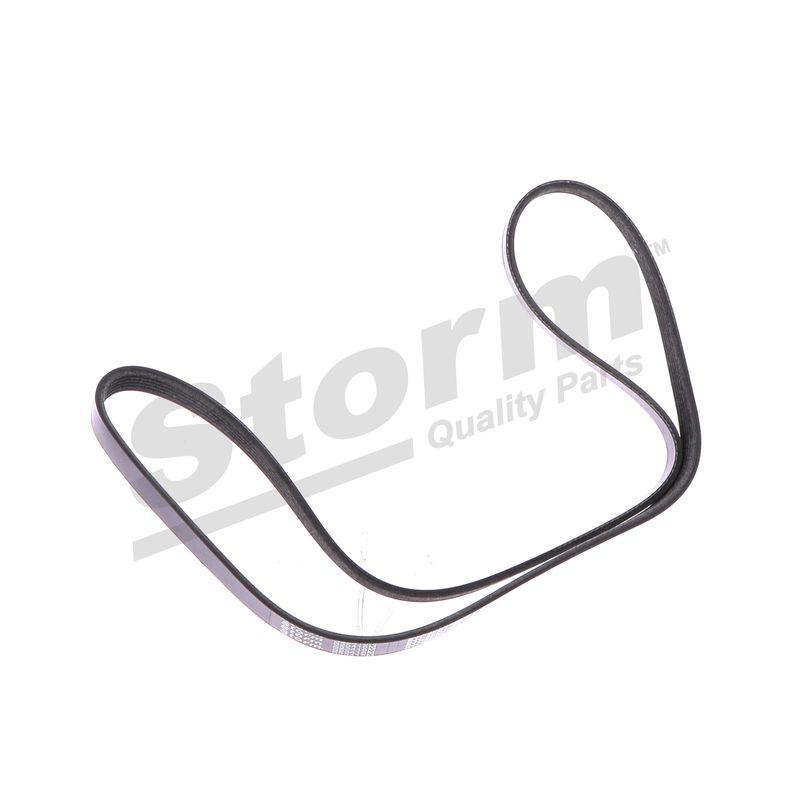Courroie trapézoïdale à nervures STORM QUALITY PARTS STO6PK1183