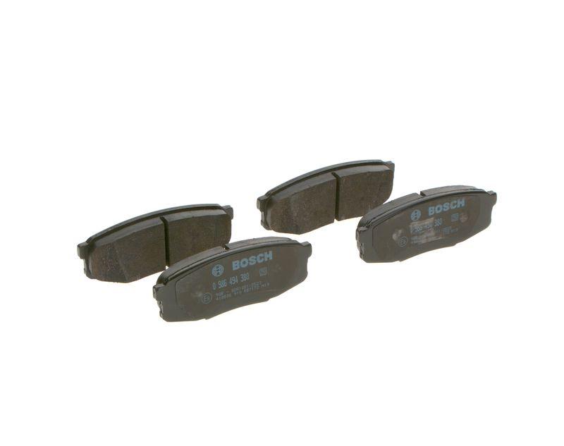 Kit de plaquettes de frein, frein à disque BOSCH 0 986 494 380