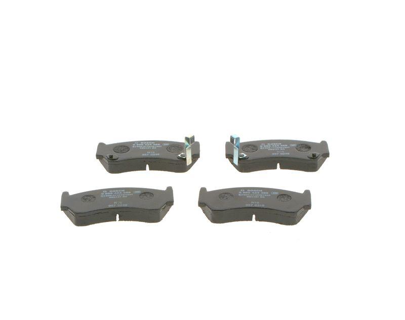 Kit de plaquettes de frein, frein à disque BOSCH 0 986 424 369