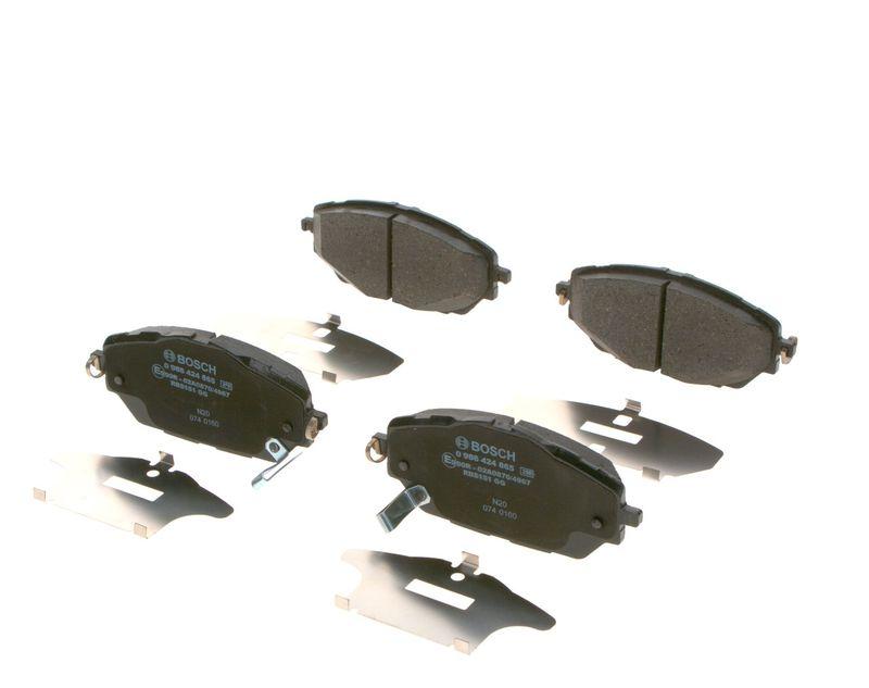 Kit de plaquettes de frein, frein à disque BOSCH 0 986 424 865