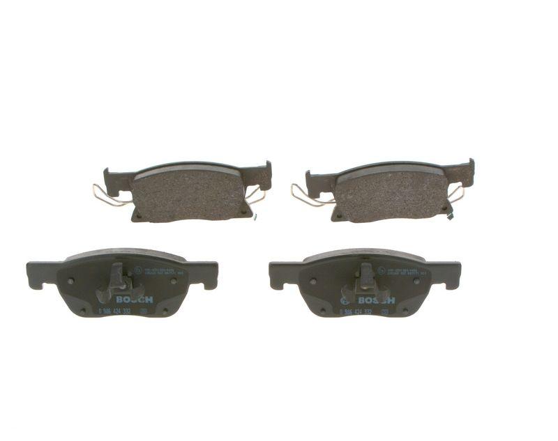Kit de plaquettes de frein, frein à disque BOSCH 0986424332