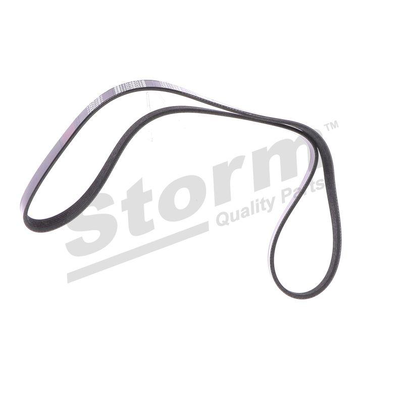 Courroie trapézoïdale à nervures STORM QUALITY PARTS STO6PK1153