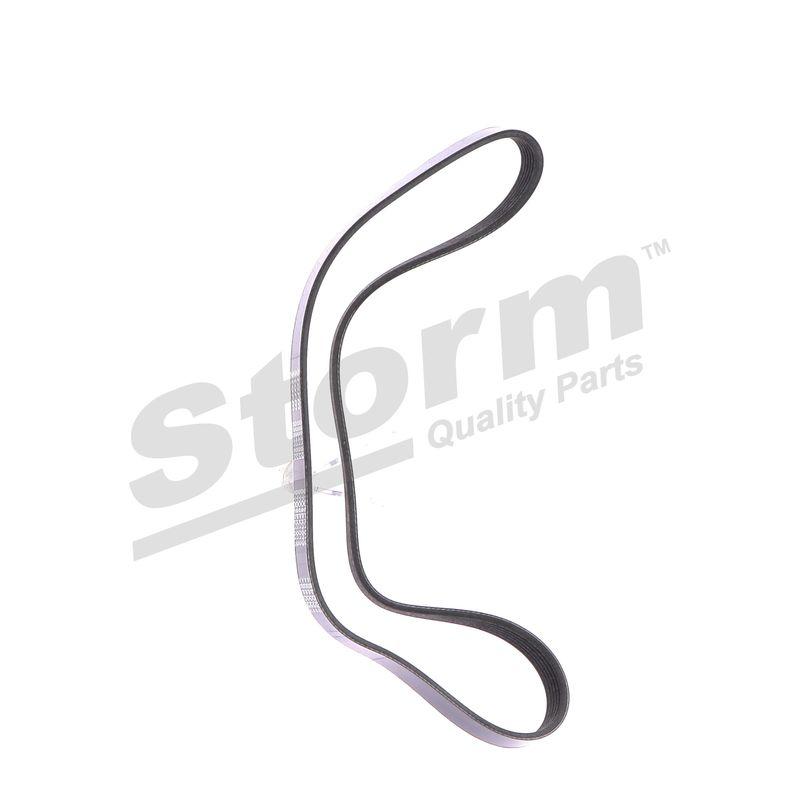 Courroie trapézoïdale à nervures STORM QUALITY PARTS STO6PK1013