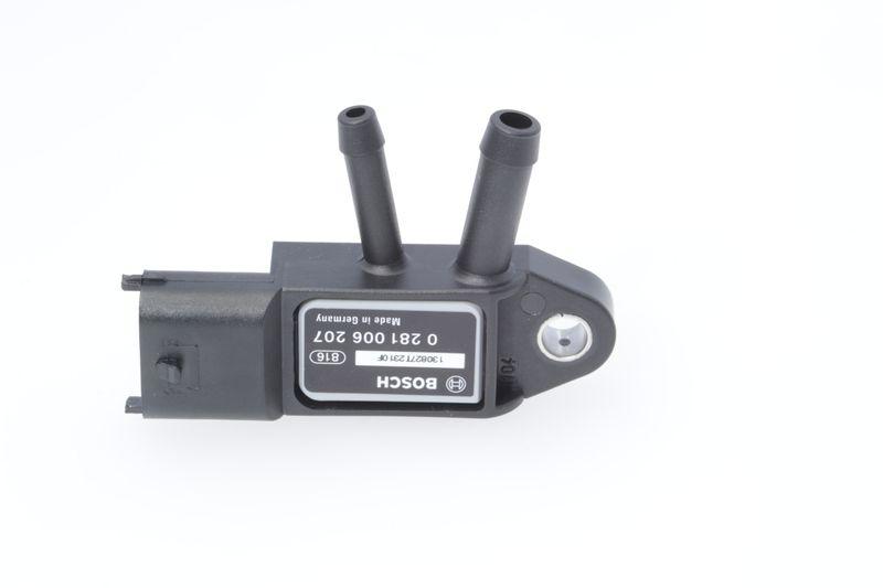Capteur, pression des gaz échappement BOSCH 0 281 006 207