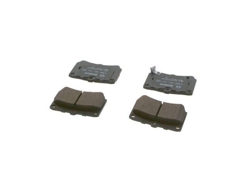 Kit de plaquettes de frein, frein à disque BOSCH 0 986 461 141