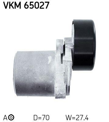Tendeur de courroie, courroie trapézoïdale à nervures SKF VKM 65027