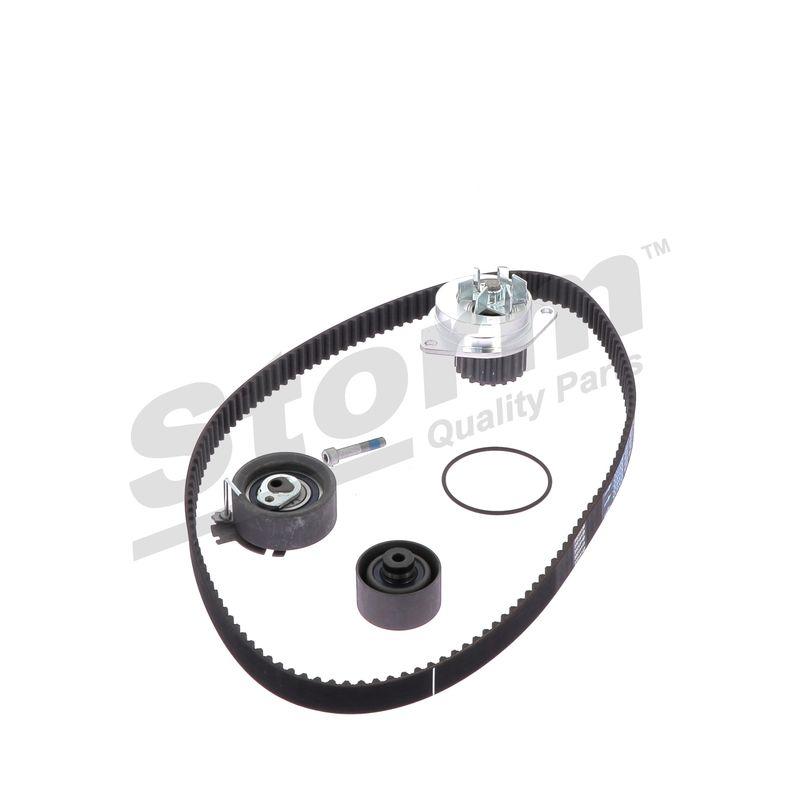 Pompe à eau + kit de courroie crantée STORM QUALITY PARTS 904470KP