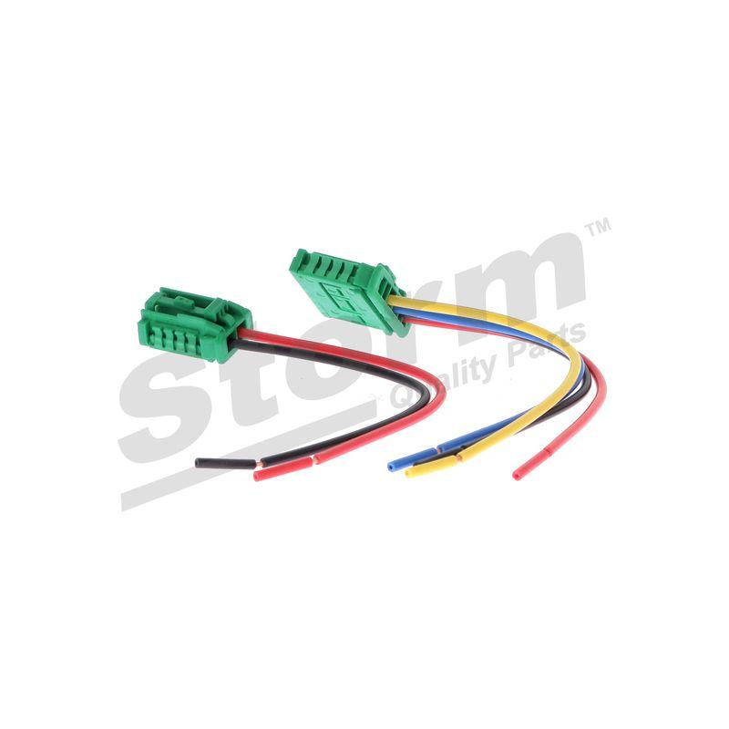 Kit rép. de câble, résistance (ventilateur d'habitacle) STORM QUALITY PARTS 888699