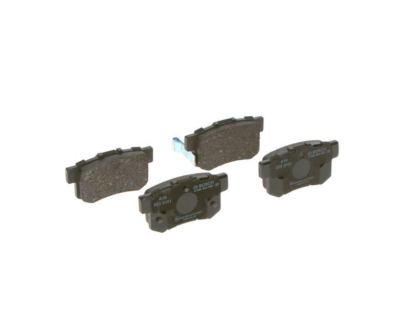 Kit de plaquettes de frein, frein à disque BOSCH 0 986 494 358
