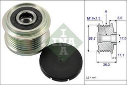 Poulie roue libre, alternateur Schaeffler INA 535 0160 10