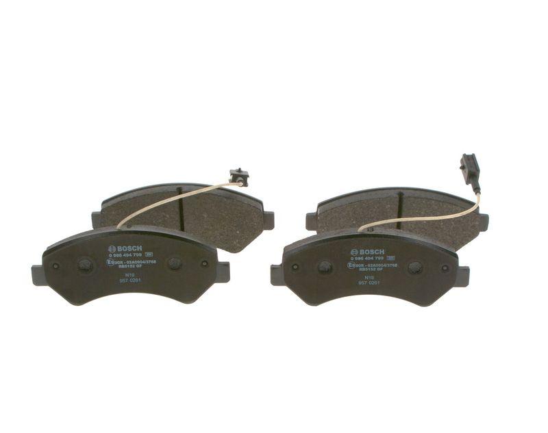 Kit de plaquettes de frein, frein à disque BOSCH 0 986 494 799