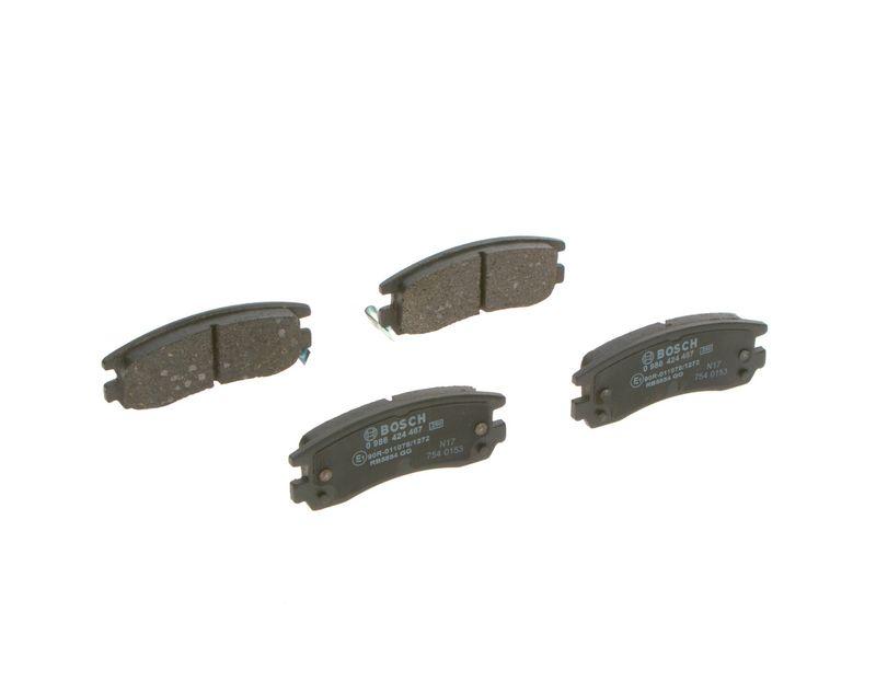 Kit de plaquettes de frein, frein à disque BOSCH 0 986 424 467