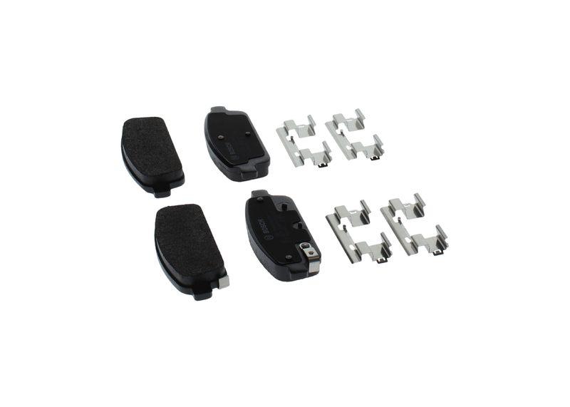 Kit de plaquettes de frein, frein à disque BOSCH 0 986 494 666