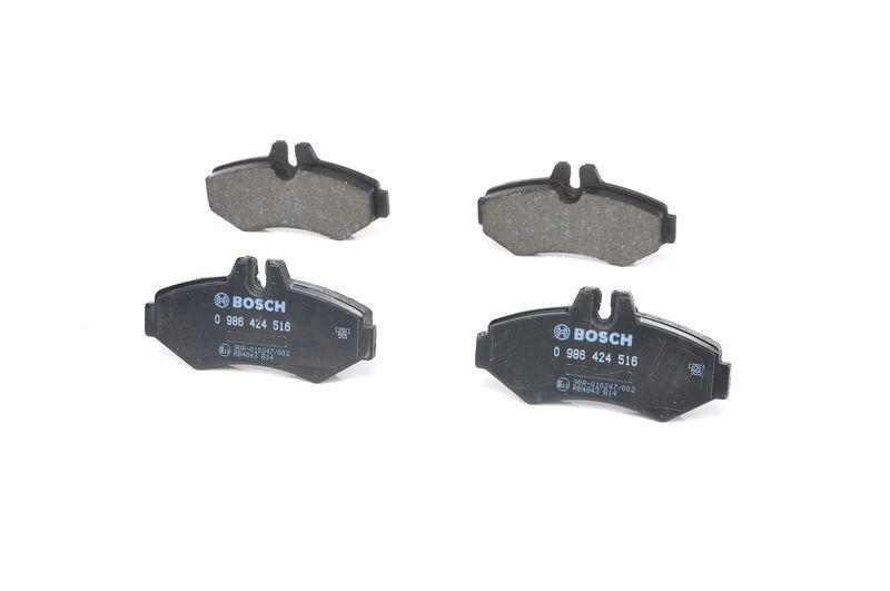 Kit de plaquettes de frein, frein à disque BOSCH 0 986 424 516