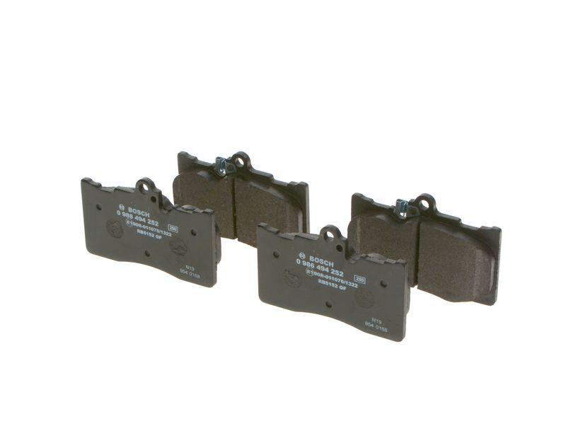 Kit de plaquettes de frein, frein à disque BOSCH 0 986 494 252