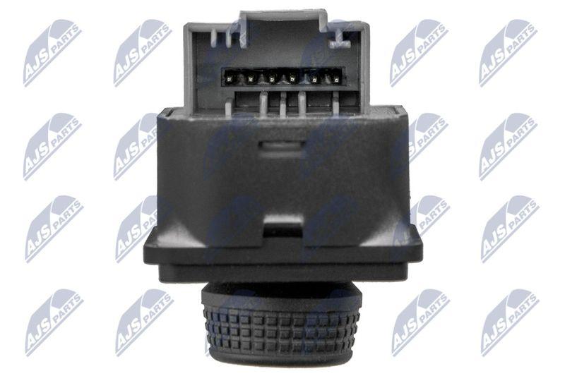 Interrupteur, réglage des rétroviseurs extérieurs NTY EWS-VW-098