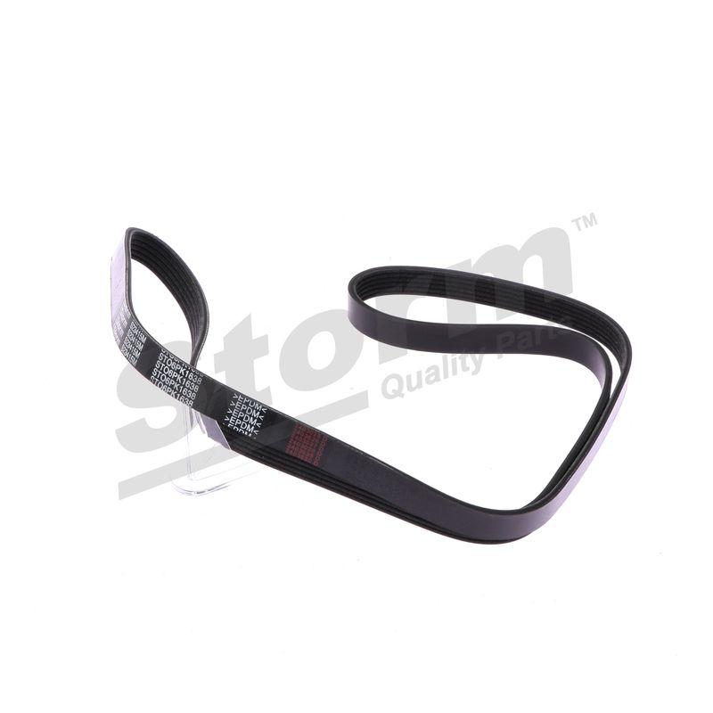 Courroie trapézoïdale à nervures STORM QUALITY PARTS STO6PK1638