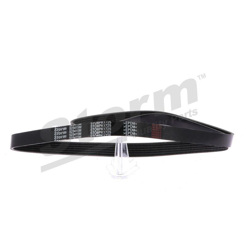 Courroie trapézoïdale à nervures STORM QUALITY PARTS STO6PK1725