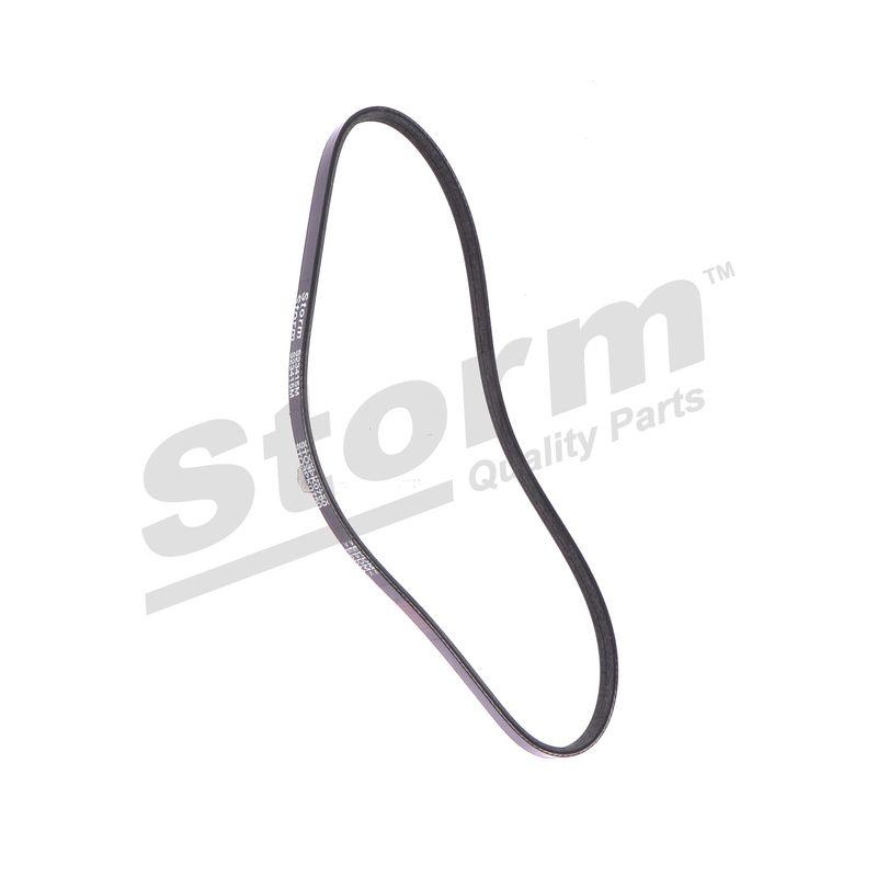 Courroie trapézoïdale à nervures STORM QUALITY PARTS STO3PK0750