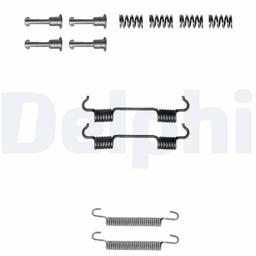 Kit d'accessoires, mâchoires de frein de stationnement DELPHI LY1297