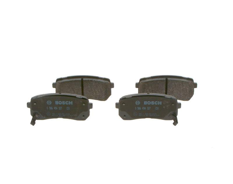 Kit de plaquettes de frein, frein à disque BOSCH 0 986 494 327